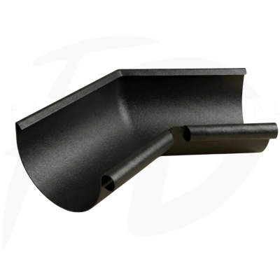 Narożnik wewnętrzny stal Inguri 125/135° kolor czarny matowy